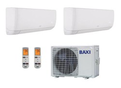 Aire acondicionado 2x1 Baxi Anori-2 LSGT40-2M + JSGNW25 + JSGNW25