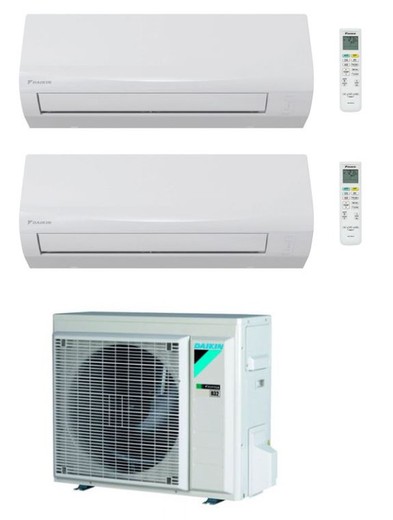 Aire acondicionado 2x1 Daikin 2MXF40C1