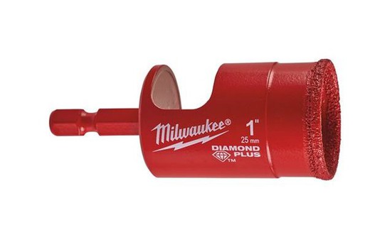 Broca Milwaukee Diamond Max 25 mm 1/4" Hex