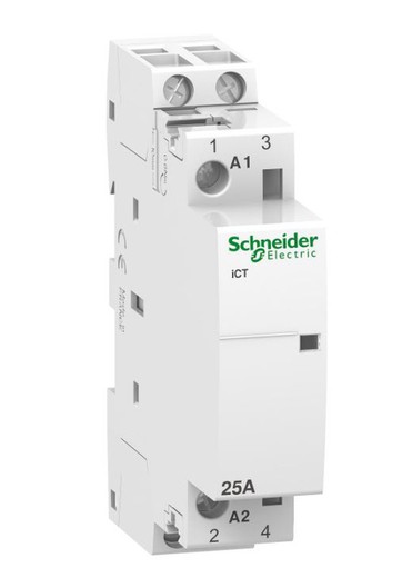 Contactor modular Schneider Electric A9C20732 ICT 25A 2NA 230/240Vca