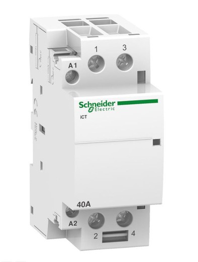 Contactor modular Schneider Electric A9C20842 ICT 40A 2NA 230/240Vca