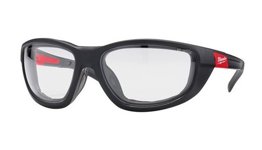 Gafas de seguridad transparentes Milwaukee Premium con inserto