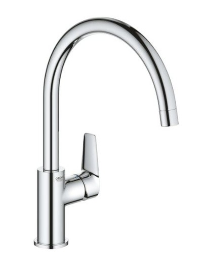 Grifo monomando de fregadero Grohe Bauedge 1/2"