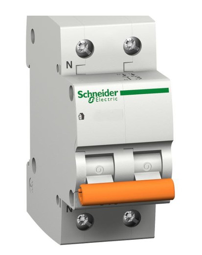 Magnetotérmico Schneider Electric 12510 Domae 1P+N 20A C 230V 6000A