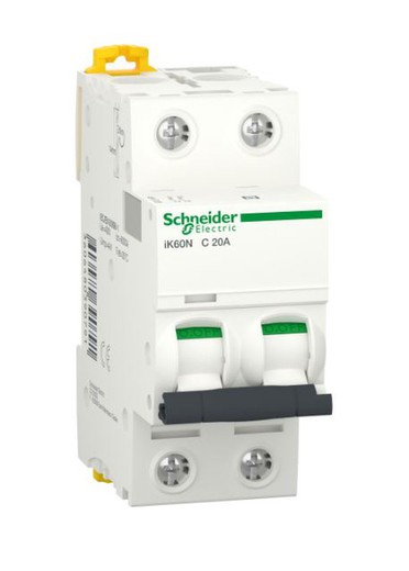 Magnetotérmico Schneider Electric A9K17220 IK60N 2P 20A C