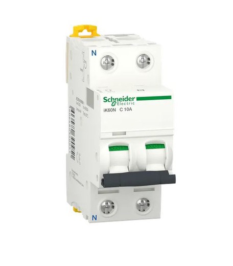 Magnetotérmico Schneider Electric A9K17610 IK60N 1P+N 10A C