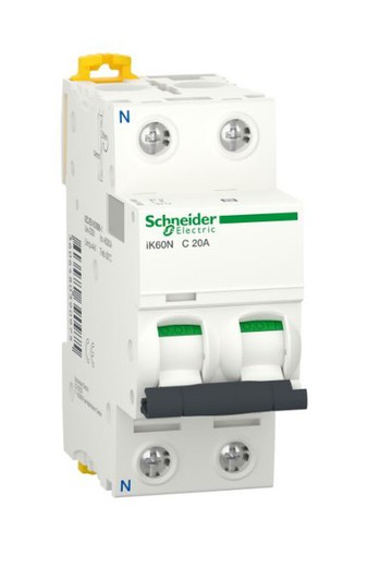 Magnetotérmico Schneider Electric A9K17620 IK60N 1P+N 20A C