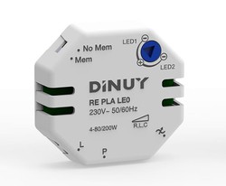Regulador Dinuy para lámparas LED 2 hilos - RE PLA LE0
