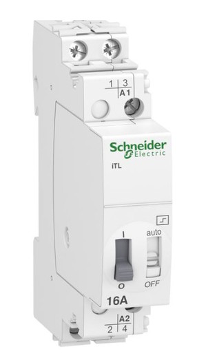 Telerruptor modular Schneider Electric A9C30812 ITL 2P 16A 230VCA 110VCC