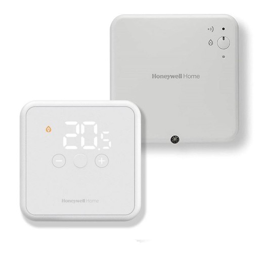 Termostato ambiente blanco Honeywell DT4R inalámbrico