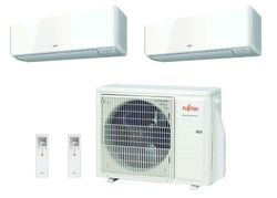 Aire acondicionado 2x1 Fujitsu AOY50UI-KB + ASY35MI-KMC + ASY35MI-KMC WiFi