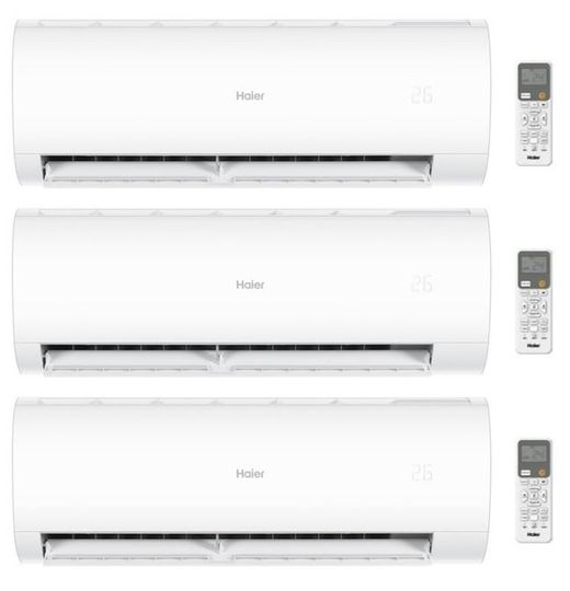 Aire acondicionado 3x1 Haier Perla Premium 25+25+25