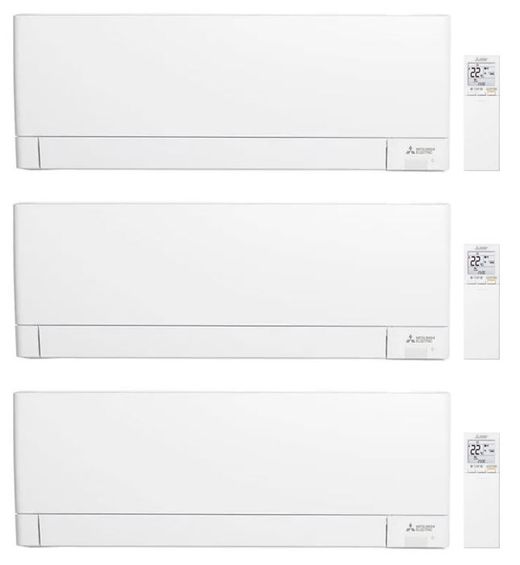 Aire acondicionado 3x1 Mitsubishi MXZ-3F54VF + 2xMSZ-AY25VGK + MSZ-AY35VGK