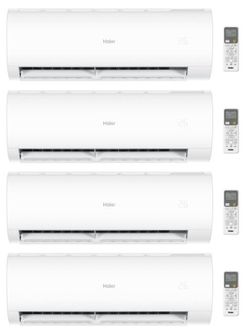 Aire acondicionado 4x1 Haier Perla Premium 25+25+35+35