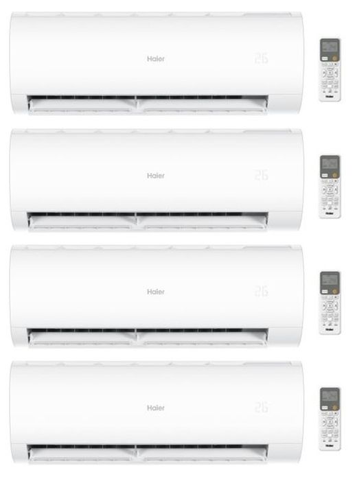 Aire acondicionado 4x1 Haier Perla Premium 25+25+35+35