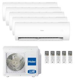 Aire acondicionado 5x1 Haier Perla Premium 25+25+25+35+35