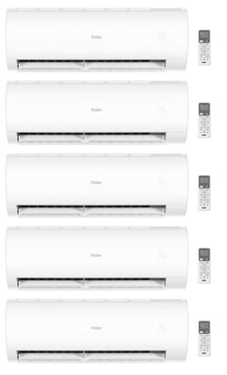 Aire acondicionado 5x1 Haier Perla Premium 25+25+25+35+35