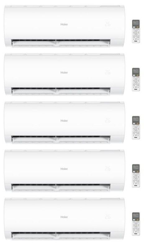 Aire acondicionado 5x1 Haier Perla Premium 25+25+25+35+35