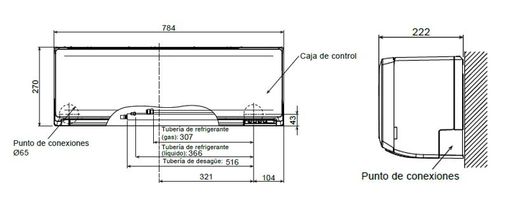 Aire acondicionado Fujitsu ASY35-KN WiFi