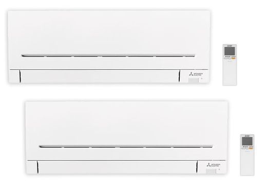Aire acondicionado Multisplit 2x1 Mitsubishi MSZ-AP20VGK + MSZ-AP35VGK + MXZ-2F53VF