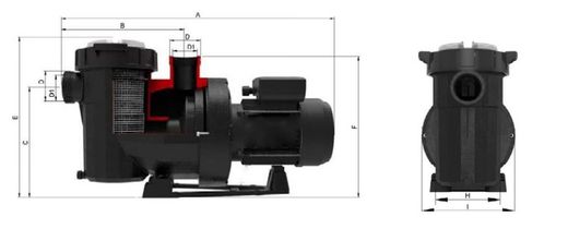 Astralpool Victoria Plus Silent 3/4 CV 230 V