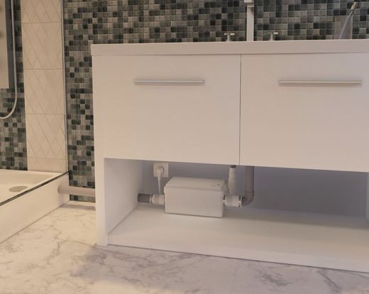 Bomba de evacuación Sanishower