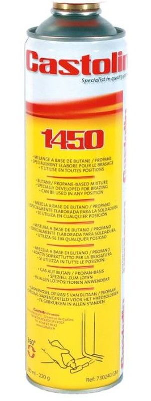 Botella de gas 1450 Castolin