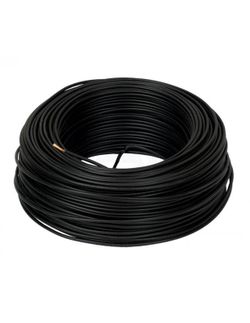 Cable H07V-K 1,5 mm2 negro. Caja 200 m.
