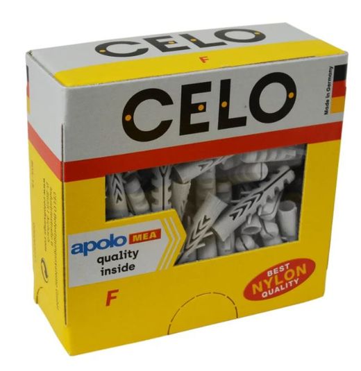 Caja tacos de nylon standard Celo NF 8