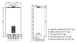 Caldera Chaffoteaux Mira Advance Link 25 mixta