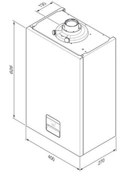 Caldera Protherm Puma Condens 24/28 MKV-AS/1 de gas natural/propano