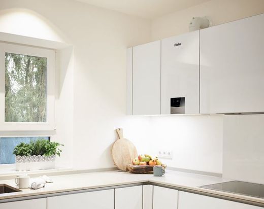 Caldera mural Vaillant ecoTEC plus SMART VMW 26CS/1-5 Cf mixta de gas natural + control sensoHOME vía radio