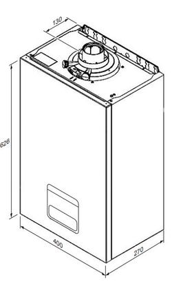 Caldera Saunier Duval ThemaTek Condens 24 + SRT 50/2