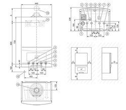 Caldera Vaillant ecoTEC pure VMW 236/7-2 mixta de gas natural