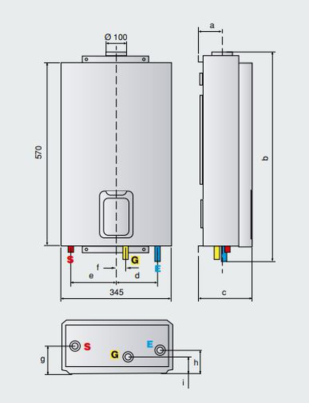 Calentador estanco para gas butano Ariston NEXT EVO X SFT 16