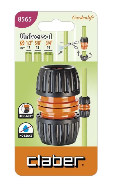 Claber 8565 Reparador universal 1/2" - 5/8" - 3/4"