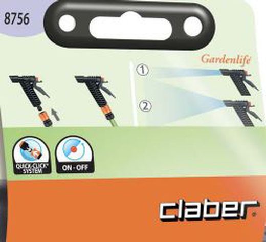 Claber 8756 Pistola rociadora 2 chorros