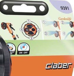 Claber 9391 Pistola Ergo Garden multichorro