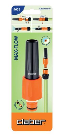 Claber 9652 Lanza rociadora Max-Flow