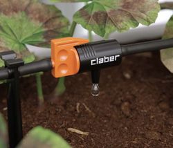 Claber 91217 Gotero regulable en línea 0-6 l/h