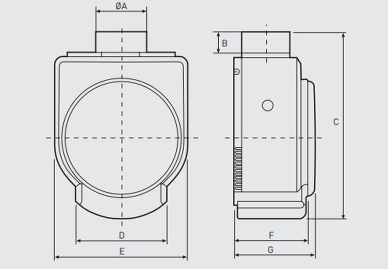 Extractor para cocina centrífugo CK 40-F Soler & Palau – Cifer