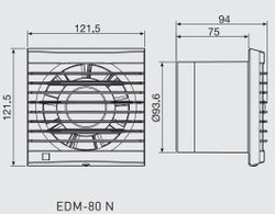 Extractor S&P EDM-80 N