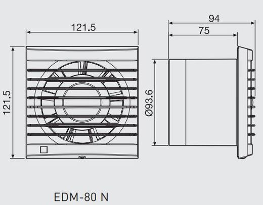 Extractor S&P EDM-80 N