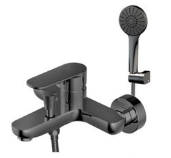 Grifo monomando baño-ducha Cabel Pro Black