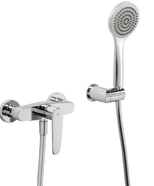 Grifo monomando mural Flat-Tres 20416701 para ducha