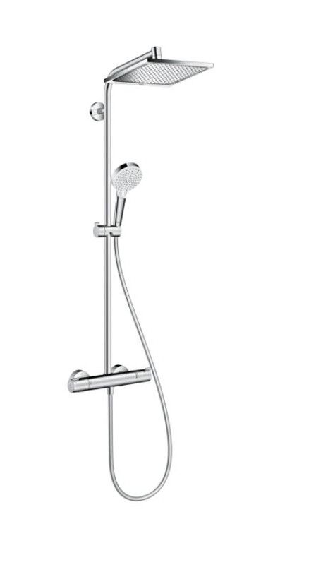 Hansgrohe Crometta E Showerpipe 240 con termostato