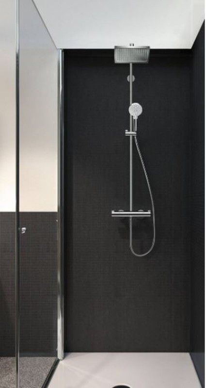 Hansgrohe Crometta E Showerpipe 240 con termostato