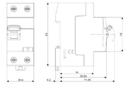 Interruptor diferencial TX3 Legrand 403033