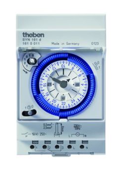 Interruptor horario analógico Theben SYN 161 d