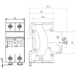 Interruptor magnetotérmico RX3 Legrand 419929